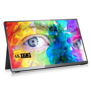 Moniteur portable FHD 17,3 pouces avec capteur de gravité <span class=keywords><strong>Amazon</strong></span>, le moins cher en gros, pour mini PC, écran tactile 1080p pour ordinateur portable, jeu - Product Image 1