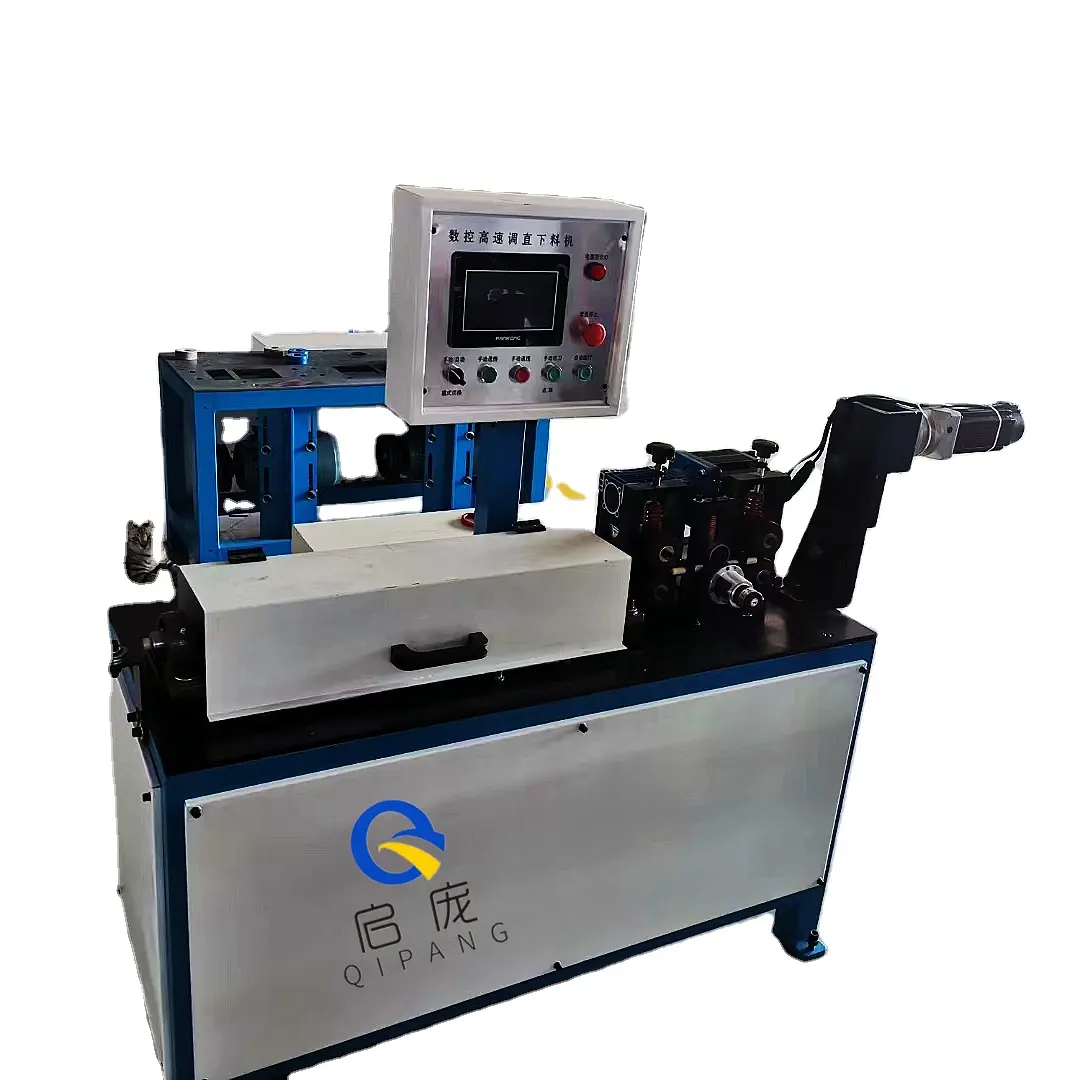Automatic wire straightening and cutting machine iron wire straightening and cutting machine