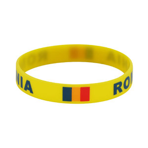 Bracelet en silicone unisexe écologique avec impression numérique, motif drapeau du Brésil 2026, pour gravure sur mesure - Product Image 6