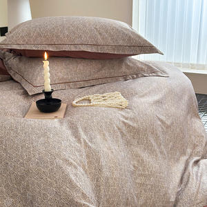 Juego de Funda Nórdica de 4 Piezas, Lavable a Máquina, 100% Algodón, Diseño Floral, Certificado OEKO-TEX, Estilo Europeo - Product Image 5