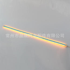 Tira de Luz LED Secuencial para Faros Delanteros, Blanca y Amarilla, 12V, DRL, Decorativa, para Iluminación Exterior de Automóviles - Product Image 3