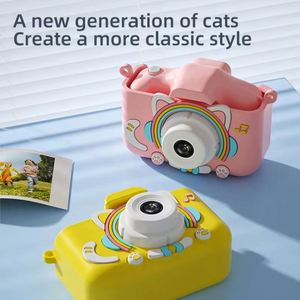 Mini caméra pour enfants avec écran IPS de 2,0 pouces, 1080P, double objectif, mignonne, vidéo et photo, cadeau d'anniversaire pour les garçons et les filles, enregistrement de la vie - Product Image 3