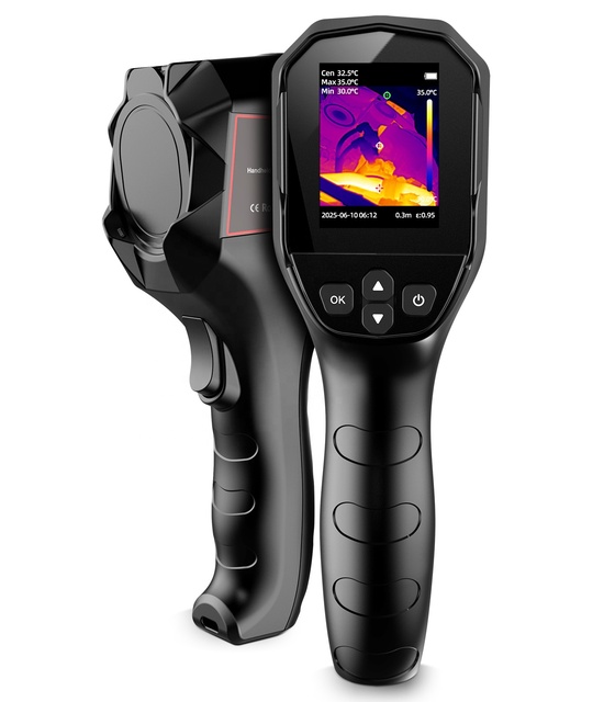 Handheld Thermal Imaging Camera Industrial Infrared Thermometer Water Leaks Detection for Industrial Use Thermal Imaging
