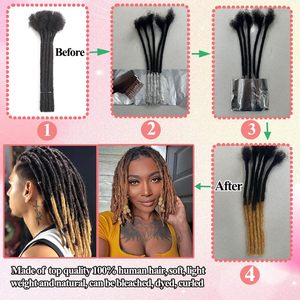 Tóc nối <span class=keywords><strong>dreadlock</strong></span> 0.6cm, tóc người thật, dành cho nam, tết móc tự nhiên, tóc <span class=keywords><strong>dreadlock</strong></span> afro, tóc nối nguyên chất, số lượng lớn - Product Image 6