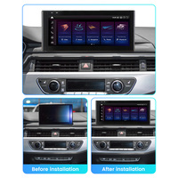 Autoradio stéréo avec écran tactile Android MEKEDE Qualcomm 680, lecteur vidéo, DVR automatique, caméra arrière 4G pour Audi A4L A4 B9 A5 2016-2020