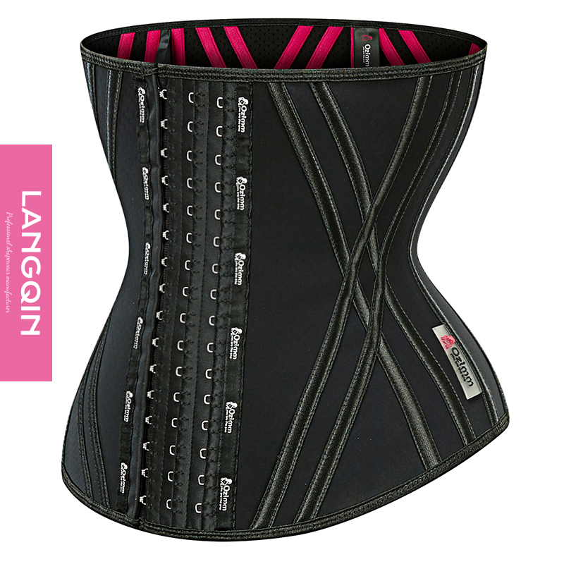 Langqin corset feminino, atacado, cinturas barriga, cintura, corset slim, modelador de corpo, cinturão