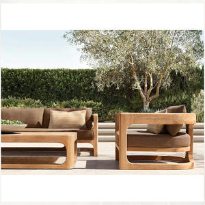 Mesa de Jardín de Alta Calidad para Exteriores, Mesa de Centro de Madera Maciza para Patio, Nueva Mesa Rectangular para Exteriores - Product Image 6