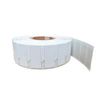 Approvisionnement d'usine 860-960mhz 13.56mhz NFC étiquettes RFID logo personnalisé imprimable Anti-métal étiquette blanche NFC étiquette modifiable UID étiquettes RFID