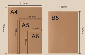 Xinrunjin สมุดโน้ตกระดาษคราฟท์ A5พร้อมโลโก้ที่กำหนดเอง-วารสารเป็นมิตรกับสิ่งแวดล้อมขนาด142*212มม. สำหรับเครื่องเขียนแบรนด์ของขวัญขององค์กร - Product Image 6