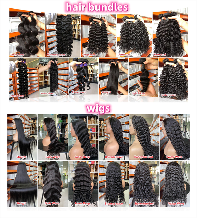 human hair wigs and bundles