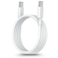 Cargador de Pared USB C PD de 60W con Cable de Carga Rápida Tipo C para iPhone 17 16 15 Pro, Precio de Fábrica