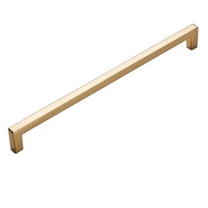 Minister Furniture Aluminium Pull Cabinet Handle Long Shape <b>for</b> Kitchen Furniture Wardrobe <b>Dresser</b> Drawer <b>for</b> Bedroom Minimalist - Product Image 3