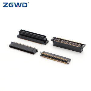 Connettore <span class=keywords><strong>BTB</strong></span> da scheda a scheda con passo 0,8 mm, SMT verticale, placcato oro, altezza 11,75 mm, connettore maschio-femmina - Product Image 1