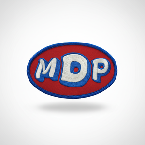 Op maat gemaakte sportclub team geweven geborduurde badge baseball logo strijk-op kleding borduurpatch - Product Image 1