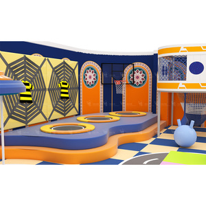 Kommerzielle Spielplätze Kid Soft Play Equipment Indoor-Spielplatz mit großen Rutschen zum Verkauf - Product Image 4
