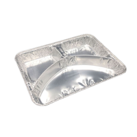 Boîte Bento Carrée en Aluminium de Haute Qualité à Compartiments Multiples pour un Contrôle Sain des Portions et la Livraison