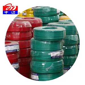 電気銅線ケーブル1.5mmケーブル価格中国ケーブル産業製造卸売PVC 1コア/2コア/3コアBVRワイヤー