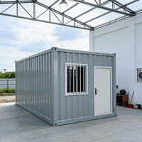 Casa Contenedor Modular Prefabricada de Acero de Tamaño Personalizado 20ft 40ft, Moderna, Impermeable, Ensamblada, Casa Pequeña para Uso en Parques y Exteriores