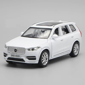 Diecast 1:32 <span class=keywords><strong>Volvo</strong></span> XC90 y XC40 modelo de coche de aleación de Metal Luz de sonido 6 simulación de puerta abierta para decoración de oficina en casa juguetes para niños - Product Image 2