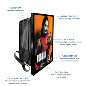 Reproductor de Publicidad Android Tipo Mochila Veto con Pantalla LCD, Señalización Digital Móvil y Pantallas de Video - Product Image 4
