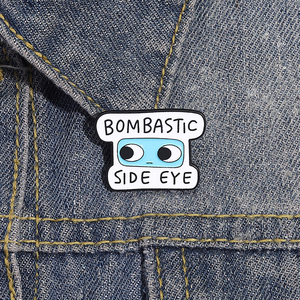 Spille con smalto a reazione roboante spille Creative con spille da cartone animato distintivo per gli amici gioielli per bambini all'ingrosso - Product Image 1