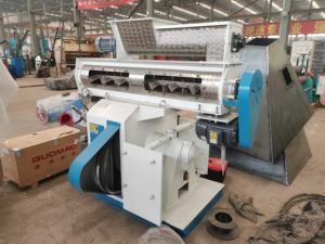 Machine à granulés de haute qualité 55kw <span class=keywords><strong>HKJ</strong></span> 320 2-4T/H, pelletiseur, acier inoxydable, neuf, pour l'alimentation animale, l'alimentation des volailles, l'usine de granulés - Product Image 5