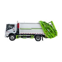 Nouvelle Arrivée Camion Compacteur de Déchets Sanitaire ISU ZU 8m³, Camion Compacteur de Déchets Urbains Vente Directe Usine