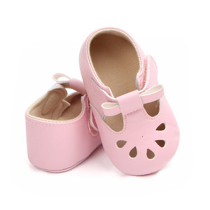 Chaussures pour bébé fille, chaussures décontractées pour bébé, chaussures de princesse en cuir PU, chaussures à semelle souple pour nourrissons - Product Image 3