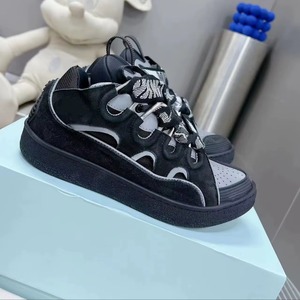 2026 Customized High Quality Summer Evergreen Retro Court Sneakers Platform Lace-up Genuine Leather Comfortable Sport - Product Image 4