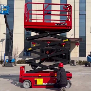 Elektrikli makaslı kaldırma <span class=keywords><strong>4</strong></span>-16m hava platformu 6m 8m 10m 12m 14m Skylift mobil kaldırıcı iskele hidrolik makaslı kaldırma - Product Image 4