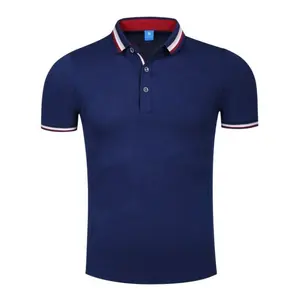 Custom Printing 100% Cotton Men Tshirt Work Uniform Blank T Shirt Plain Polo T-shirt