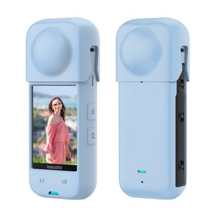 Funda Protectora de Silicona Flexible para Lente de Cámara Insta360 X4, Accesorios de Protección de Silicona para Cámara Deportiva - Product Image 1