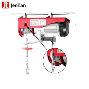 Mini cabrestante eléctrico de cuerda de alambre PA500 certificado CE, polipasto de construcción de 220V, carro móvil, capacidad de 1 tonelada, acero usado, seguridad - Product Image 3