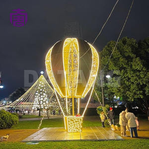 Luces LED personalizadas IP65 con forma de globo aerostático para interiores y exteriores, iluminación navideña y para Diwali. - Product Image 4