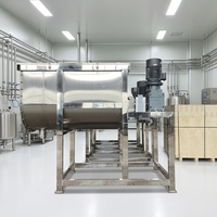 Mélangeur de poudre industriel en forme de U à haute efficacité, mélangeur à ruban pour un processus de mélange uniforme