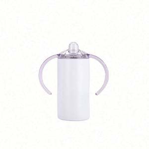 Vaso Térmico de Acero Inoxidable de 12oz para Bebés, Sublimable, con Pajita, para Camping, Aislamiento Térmico, Venta al por Mayor - Product Image 5