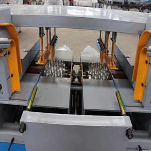 Notcher de palé de madera de doble cabeza resistente SMW para largueros - Product Image 5