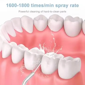 Hydropulseur buccal portable électrique sans fil 300 ml, alimentation USB, détachable, pour hôtel, nettoyage dentaire, usage domestique, irrigateur dentaire à eau - Product Image 2