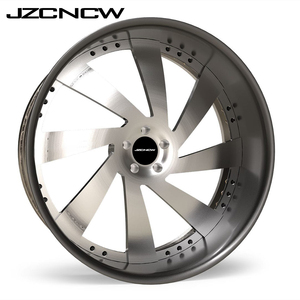 JZCNCW Juego de 2/3 piezas de llantas forjadas de perfil profundo de 20, 22, 24, 26, 28 y 30 pulgadas para Q7, Q8, LX, GX, F-150, RAM 1500, llantas para autos de pasajeros. - Product Image 3