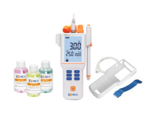 เครื่องวัดค่า <span class=keywords><strong>pH</strong></span> แบบพกพา SINOSOURCE PH210E เครื่องวัดค่า <span class=keywords><strong>pH</strong></span> ดิจิตอลแบบมือถือ แบตเตอรี่ลิเธียม ATC ความแม่นยำสูง 0.01 สำหรับน้ำและอาหาร - Product Image 2