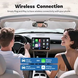 Adattatore CarPlay in Metallo con Specchio per Auto, Compatibile con CarPlay Wireless e Android Auto, Modello di Trasferimento Due-in-Uno Cp88-<span class=keywords><strong>m</strong></span> - Product Image 3