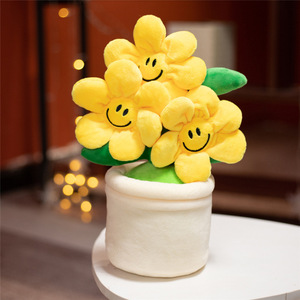 Juguetes de plantas suculentas calientes Muñeca en maceta Tulipán Carnosidad Dragón Barba Árbol Jacinto Bluebell Piña Cactus Habitación Estantería Decoración - Product Image 6