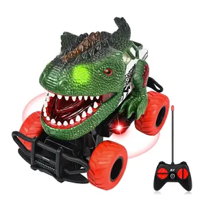 EPT toptan RC oyuncak arabalar 1:34 4 kanallar Silding hız dinozor uzaktan kumanda oyuncak araba Toddlers için