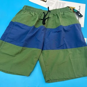 1.98 dollari modello MJK002 all'ingrosso <span class=keywords><strong>Shorts</strong></span> elasticizzati a asciugatura rapida in vita a strisce stile essenziali maglia pantaloncini da uomo per uomo - Product Image 5
