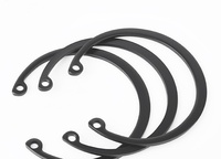GB894 6mm-19mm Split Zinc Plated Carbon Steel External Circlips Black Zinc 65Mn Retaining Ring for Shaft