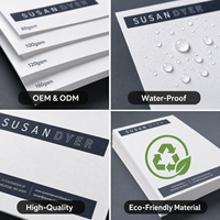 Papel de Carta Artístico de Lujo Personalizado para la Marca Empresarial, Correspondencia Profesional, Documentos Oficiales - Marca LEISA, Logotipo Personalizado