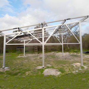 Kit d'abri <span class=keywords><strong>solaire</strong></span> en alliage d'aluminium Système de montage au sol pour <span class=keywords><strong>parking</strong></span> <span class=keywords><strong>Parking</strong></span> à rack <span class=keywords><strong>solaire</strong></span> avec modules PV encadrés - Product Image 4