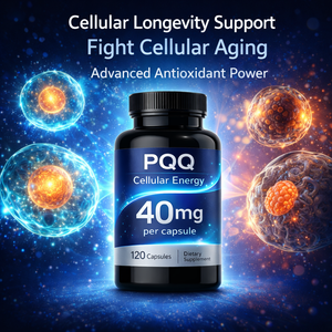 Capsule PQQ 40mg, Integratore Energetico Cellulare, Supporto per la Salute Cerebrale e Energetica Mitoclonale, 120 Capsule OEM - Product Image 5