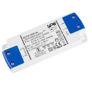 ตัวแปลงไฟ LED 15W แรงดันคงที่24V ตัวแปลง AC-DC ช่องเดียวผลิตในประเทศจีน SLT15-24VF-2s เอง - Product Image 1