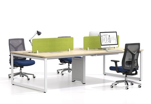 Nội Thất Văn Phòng Gọi Trung Tâm Tủ Văn Phòng Bàn Làm Việc Modular 4 6 Chỗ Ngồi Bàn Mở Không Gian Nhân Viên Văn Phòng Máy Trạm - Product Image 4